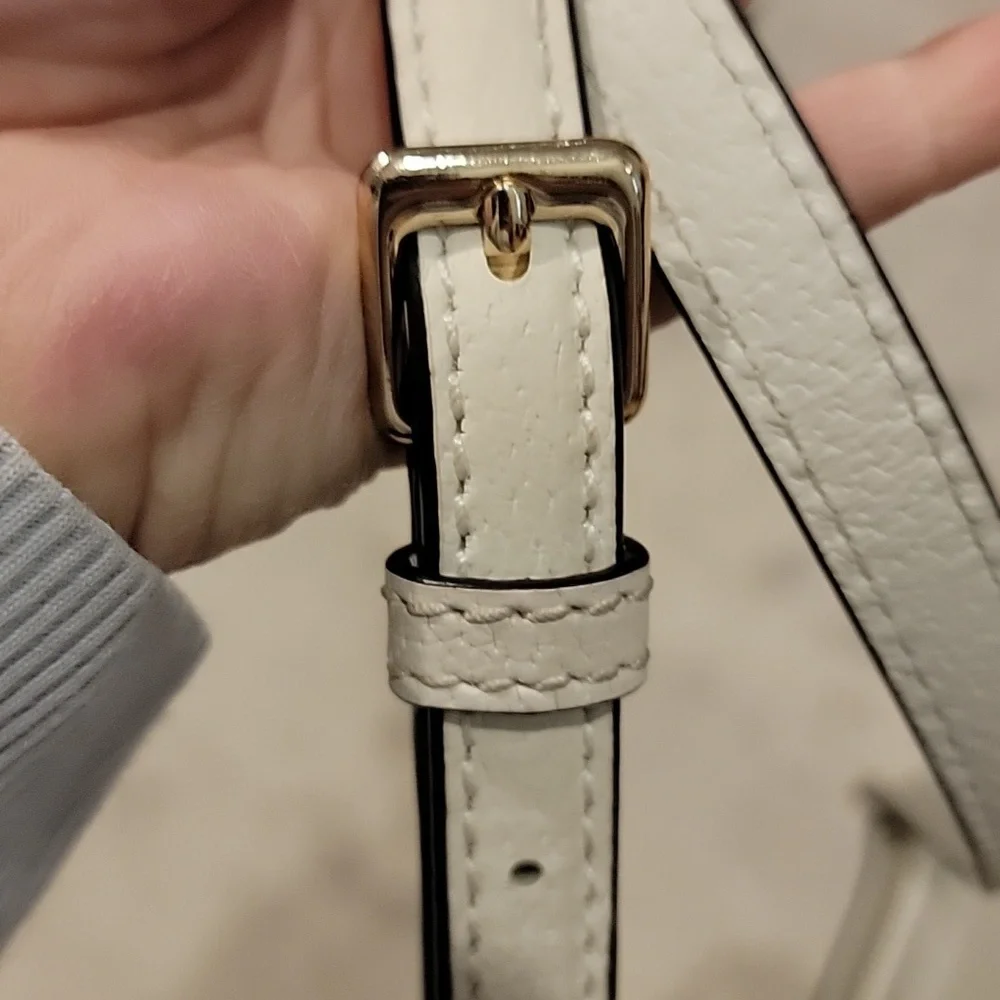 Kate Spade Grove Street Rima Crossbody Two-Tone Black and Cream Bag